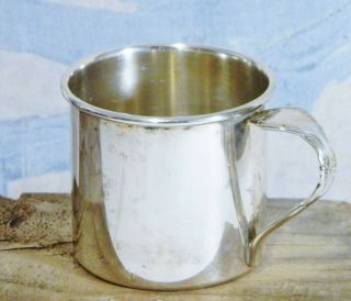 Oneida/usa/silver Plate/baby Cup/child 