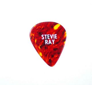 Stevie Ray Vaughan Vintage Concert Tour Guitar Pick Plectrum Light Tortoiseshell
