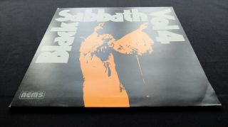 Black Sabbath: Vol 4 1976 10 Track Uk Nems Issue In Ex/ex