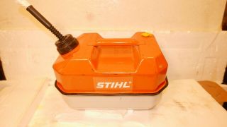 Vintage Stihl Blitz Fuel Can Usmc 1988 1.  5 Gal With Vintage Tools Manuals