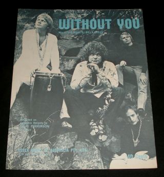 Doug Parkinson In Focus Sheet Music - Without You - 1960s Psych Billy Green