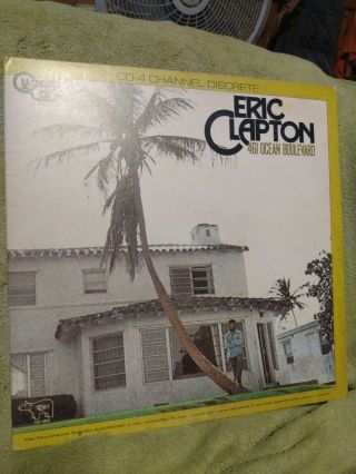 Eric Clapto 461 Ocean Boulevard Quadra Disc 4 Channel Lp
