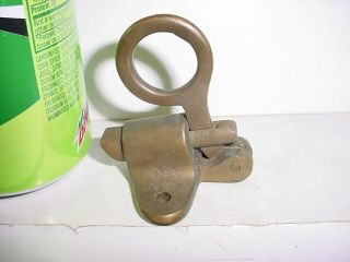 Big Brass Finger Pull Casement Window Cabinet Ice Box Latch Hardware 3 Available