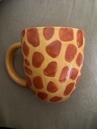 World Market Giraffe Surprise Inside Cup Mug
