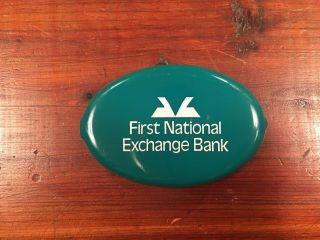 Vintage First National Exchange Bank Roanoke,  Virginia Coin Purse Nos