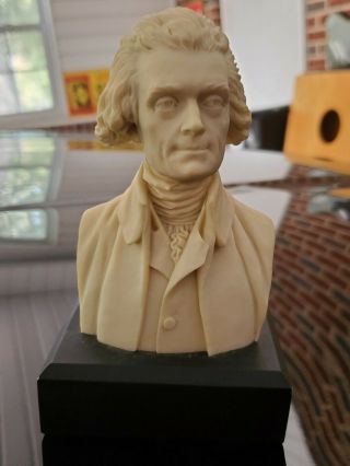 Thomas Jefferson Bust Statue 6 Inches Tall