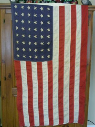 Vintage 48 Star American Flag - Valley Forge Flag Co.  - 3 