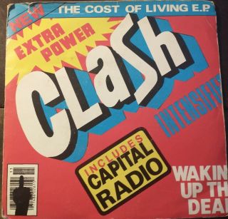 1979 The Clash - The Cost Of Living Ep I Fought The Law 7 " Gatefold Sleeve