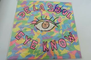De La Soul - Eye Know - Blr 13t - Vinyl 12 - Uk Record Aa