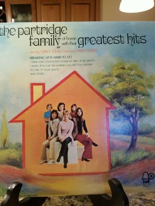 The Partridge Family At Home Greatest Hits 1972 Vinyl Record Lp David Cassidy