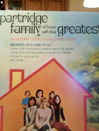The Partridge Family At Home Greatest Hits 1972 Vinyl Record LP David Cassidy 2