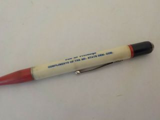 Vintage HARRY S TRUMAN Mechanical Pencil - 2