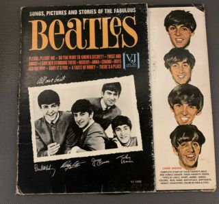 Songs,  Pictures And Stories Of The Fabulous Beatles Vinyl Lp