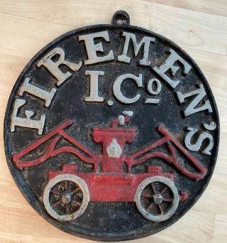 Vintage Cast Iron " Fireman 