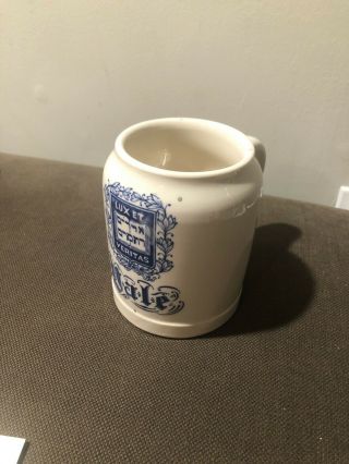 Yale University Logo Beer Stein Coffee Mug - Vintage
