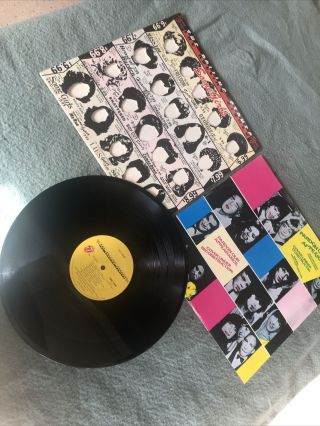 The Rolling Stones Some Girls / 1978 Vinyl Record Lp Miss You Imagination Burden