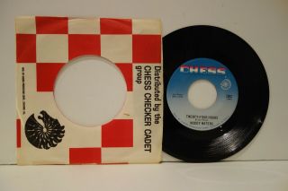 Nm Muddy Waters 45rpm Chess Records 1862 " Five Long Years " B/w " 24 Hours "