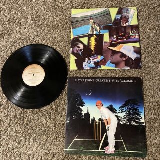 Elton John Greatest Hits Volume 2 Ii 12” Vinyl Record Album Lp