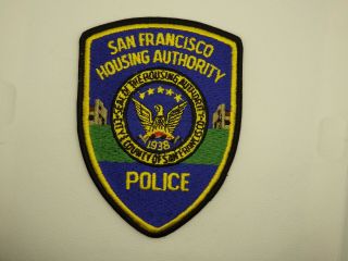San Francisco Housing Police Patch,  California Old Style