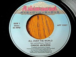 Chuck Jackson - All Over The World 7 " Vinyl (ex)