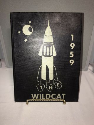 1959 Springfield Ohio High School Yearbook The Wildcat