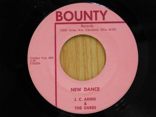J C Akins And The Dukes 45 Dance Bw Searching For Someone On Bounty R&b Soul