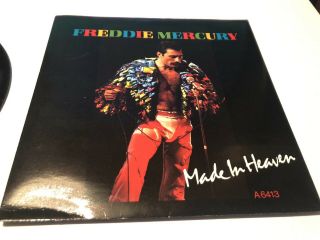 Queen Freddie Mercury Made In Heaven Uk 1985 7”ps