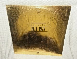 The Carpenters Singles 1974 - 1978 12 " Lp Vinyl Record