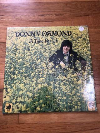 Donny Osmond A Time For Us Vinyl Lp Mgm 1973