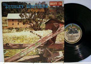 Rare Bluegrass Lp - The Stanley Brothers Of Virginia - Vol.  2 - Long Journey Home
