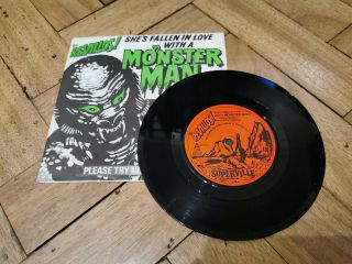 The Revillos Monster Man 7 " Vinyl Record