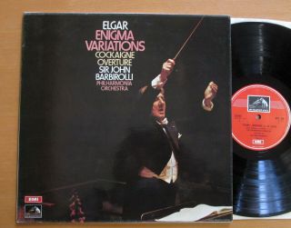 Asd 548 Elgar Enigma Variations Sir John Barbirolli Philharmonia 1963 Near