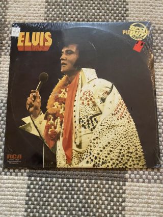 33 Lp Vinyl Album Elvis Presley " Pure Gold " Rca Records Best Buy