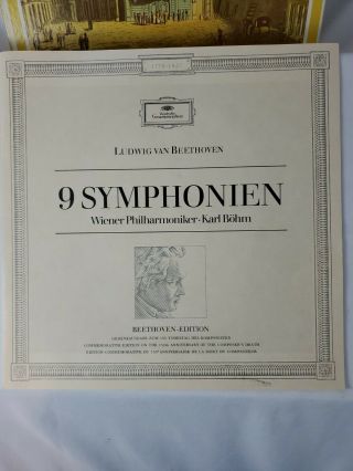 Beethoven Edition 9 Symphonien Karl Bohm 8 Vinyl LP Box Set Germany - 2