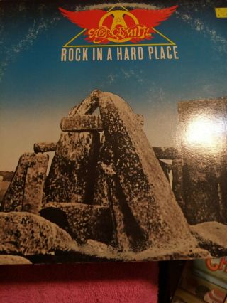 Aerosmith ‎– Rock In A Hard Place 1982 Columbia ‎ Fc 38061 1st Press Lp Vg,  Co G