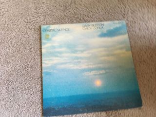 Chick Corea,  Gary Burton: Crystal Silence Lp Vinyl Record Played Once To Tape