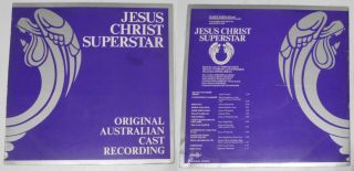 Jesus Christ Superstar - Australia 12 " Lp Vinyl