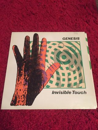 Genesis Invisible Touch - Vinyl Record Lp Album 1986 Virgin Gen 2 - Phil Collins.