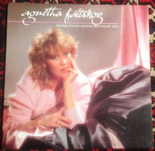 Agnetha Faltskog Wrap Your Arms Around Me 1983 Uk Epic Stereo Vinyl Lp W/inner