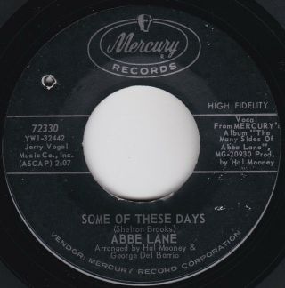 Latin / Jazz / Vocal - - Abbe Lane - - Some Of These Days / The Facts Of Life