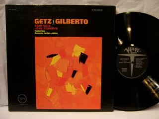 Getz / Gilberto Stan Getz Joao Gilberto Antonio Carlos Jobim 1963 Verve Latin