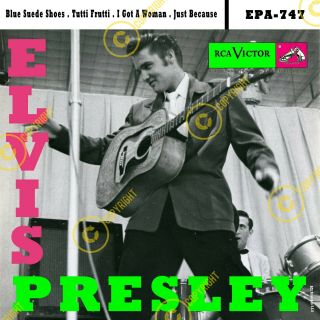 Elvis Presley Epa 747 Alternate Sleeve Usa 7 Inch 45 Sleeve Only 4