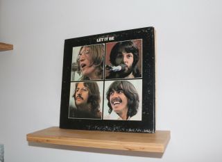 The Beatles Let It Be Vinyl Lp Record