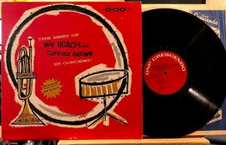 The Best Of Max Roach And Clifford Brown In Concert Vinyl Lp: Gnp - S18 1956 Nm