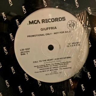 Giuffria - Call To The Heart - 12 " Vinyl Record Single - Ex