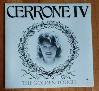 Cerrone Iv - The Golden Touch 1978 Cotillion ‎– Sd 5208