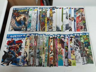Justice League 1 - 43,  Rebirth,  Annual Complete Full Higher Grade Series Set