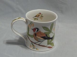 Dunoon England Garden Birds Mug by Emma Ball Goldfinch 2