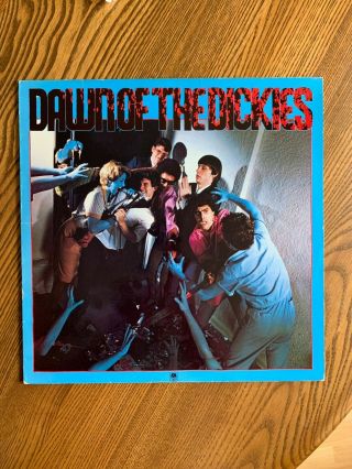 The Dickies Dawn Of The Dickies 12 " Blue Vinyl Lp Album A&m Records