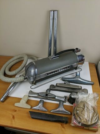 Electrolux Vacuum Model 30 Vintage With Hose And Attachments